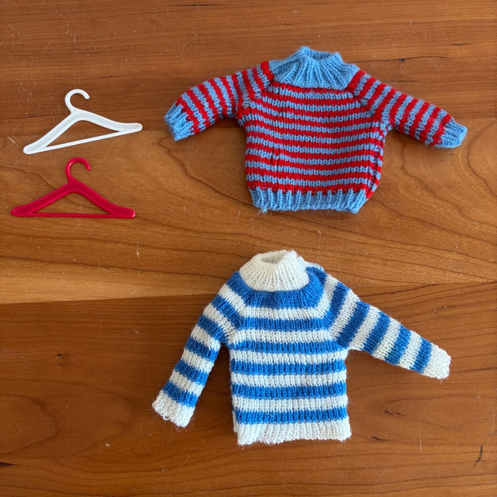 Shillman Young'n Lovely Sweater Weather Clone Fashion 1984 Barbie Doll Sweaters‎